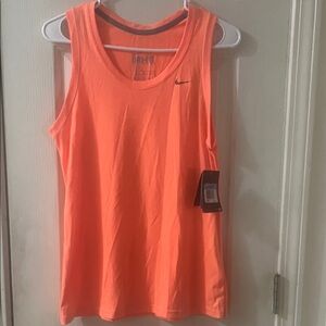 Nike Women's Bright Orange Tank Top
